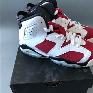 Nike Jordan 6 retro (gs) carmine